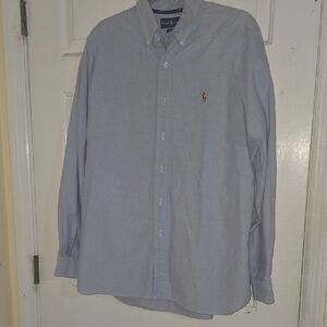 Ralph Lauren Light Blue Button-Down Oxford Shirt